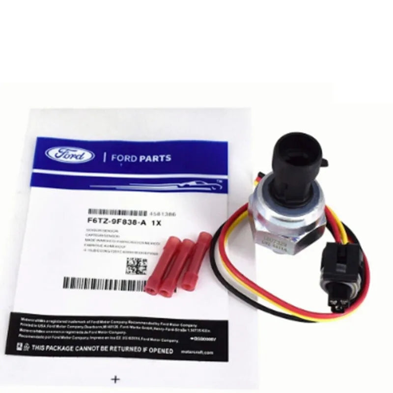 Ford F6TZ-9F838-A fuel pressure sensor with connecting wire for F4 and F6 series vehicles