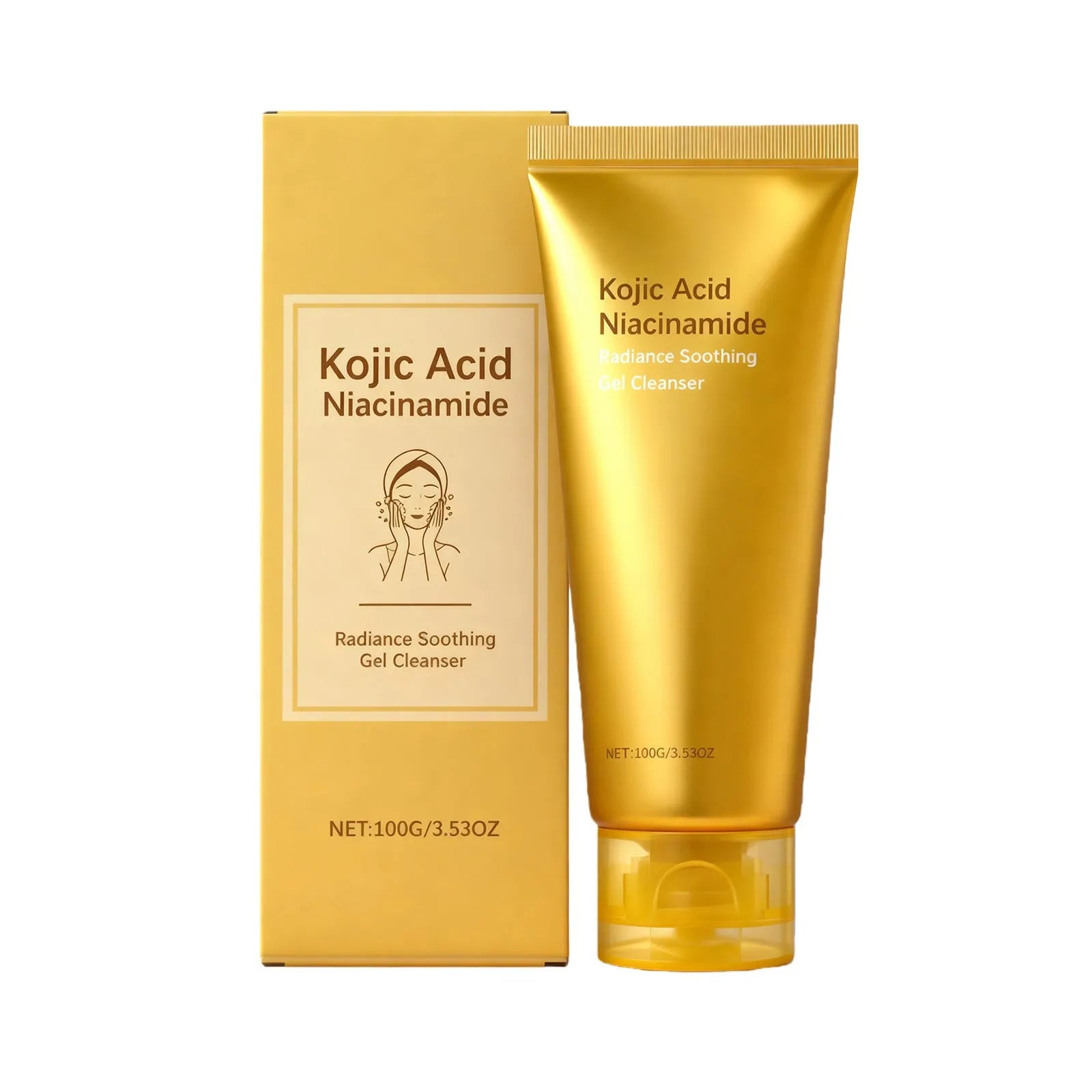 Skin nourishing moisturising hydrating cleansing gel 100g, pack size 4.6 x 14.7cm, for daily face wash