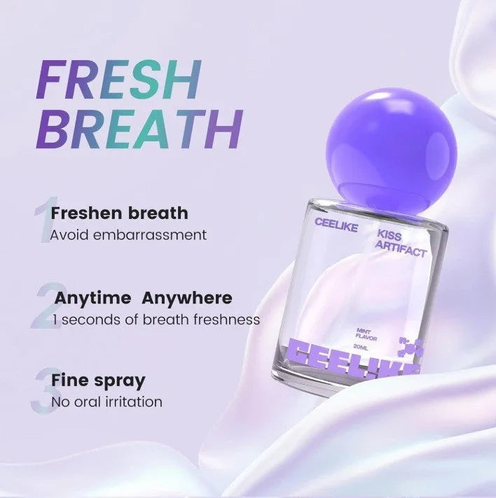 20ml probiotics long-lasting cleaning oral care spray bottle with spray dispenser