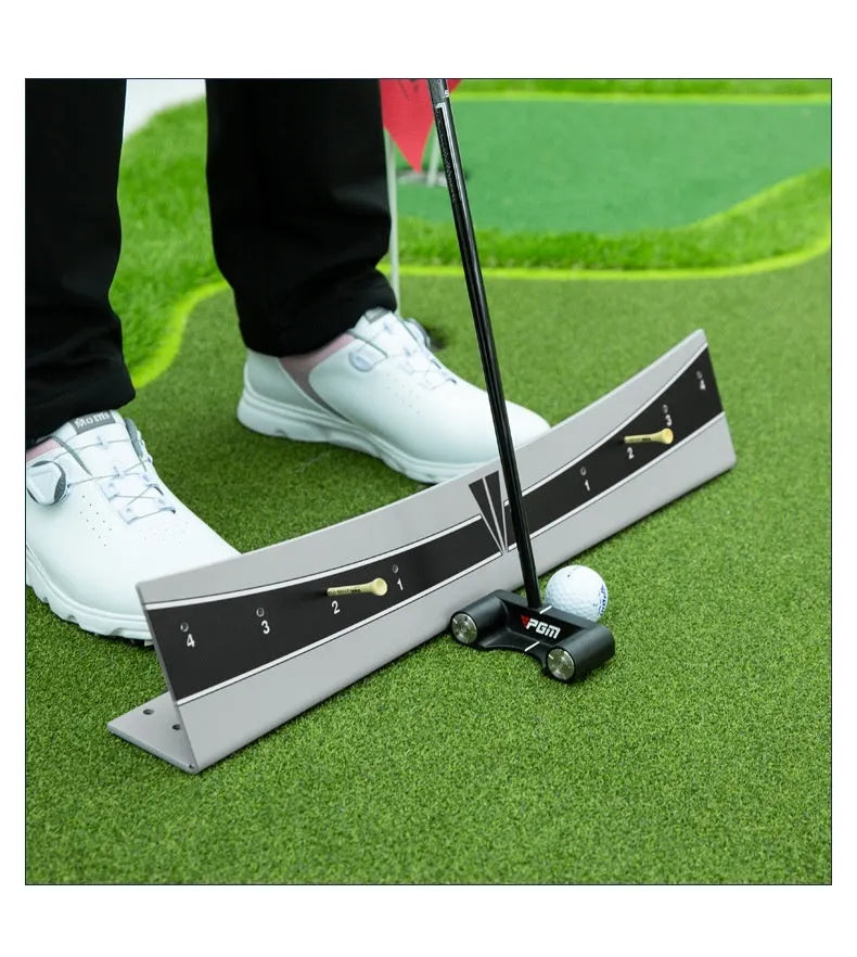 Adjustable PVC golf putter balance simulator for putting stroke training