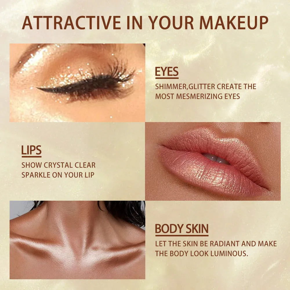 30ml face and body highlighting cream contour liquid bottle in four colour options