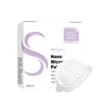 Pack of four nano microneedle skincare patches containing ginger, mugwort root and GLP-1 peptide.