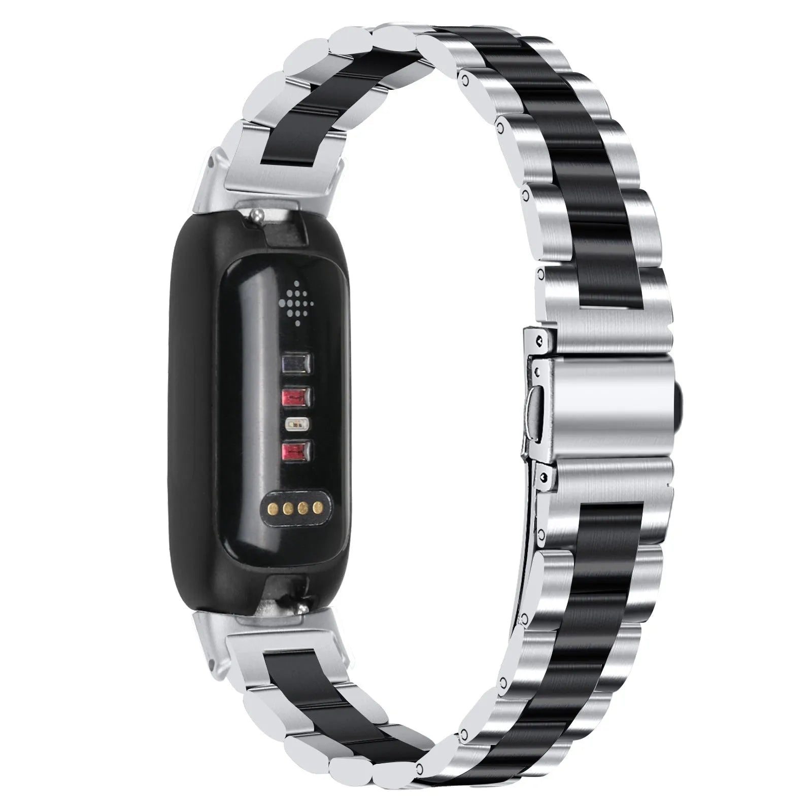 Huawei Watch Inspire 3 stainless steel replacement strap showing 12mm connection point and 175mm length