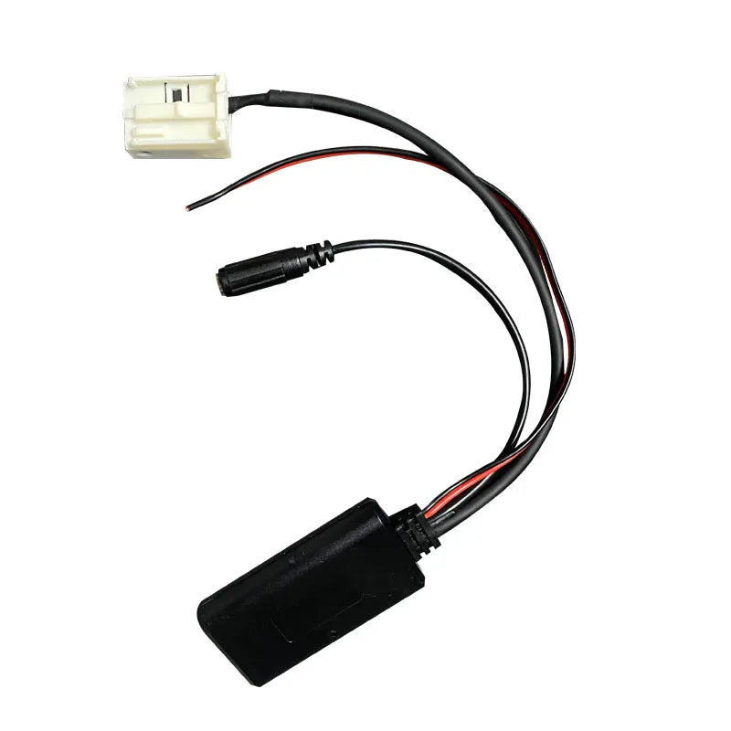 Car audio Bluetooth AUX cable and microphone kit for Citroen and Peugeot RD4 radio upgrades.