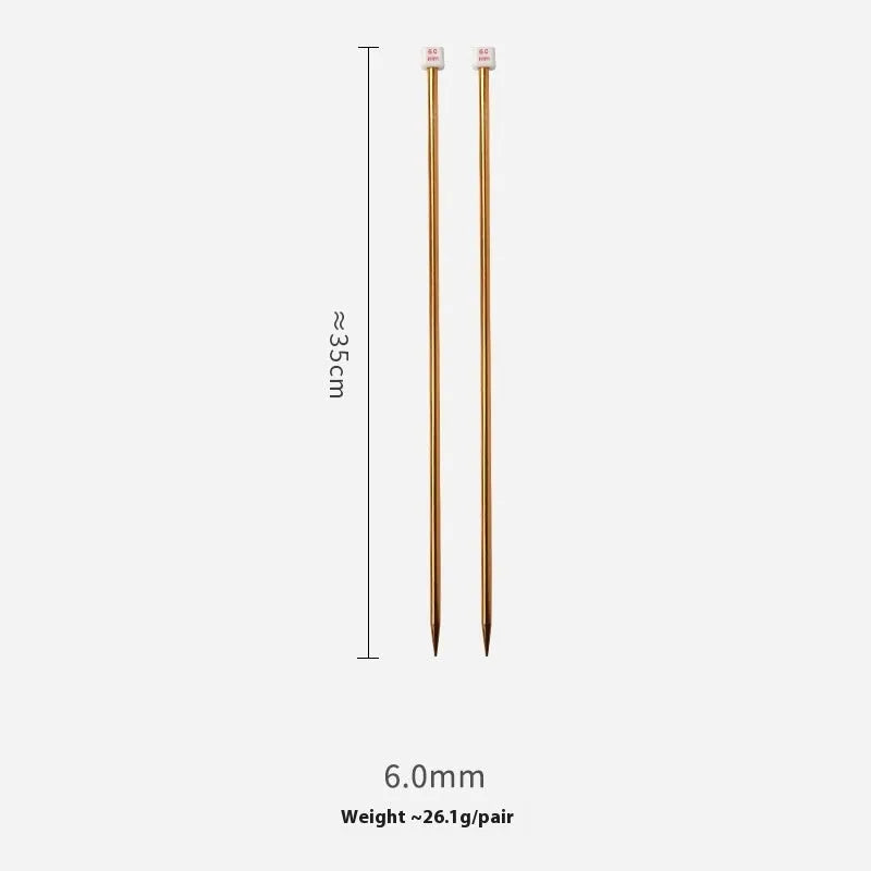 Crochet hook set showing 14 different sizes from 2.0mm to 10.0mm with lengthened design and caps