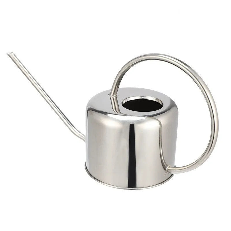 Stainless steel 2 litre watering pot with long spout for garden watering