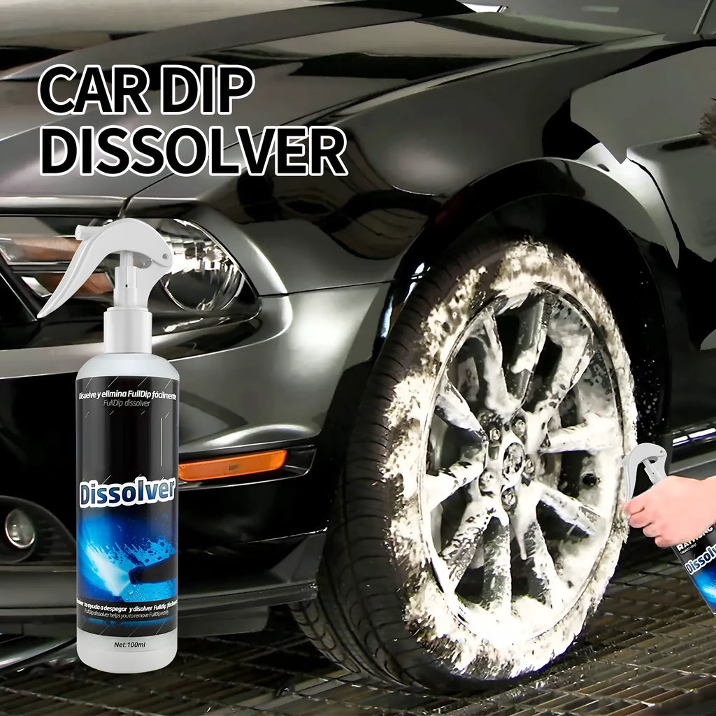 100ml bottle of car foam cleaning agent for interior fabric seats and carpets.