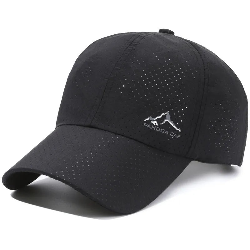Korean-style adjustable baseball cap in Army Green colour on a neutral background.