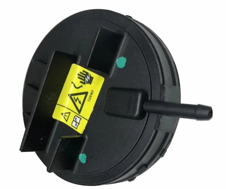 Black automotive exhaust valve component for BMW vehicles with part number 11127552281