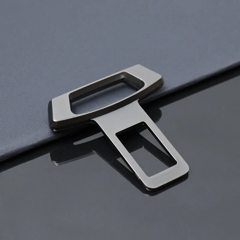 Metal car door silencer insert in matte black, gold, and silver colour options