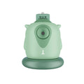 Intelligent AI face recognition gimbal with 360-degree rotation on dark background