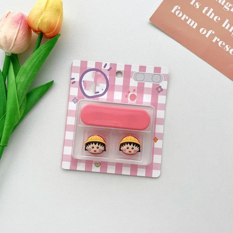 Cartoon magnetic protection data cable fixer in plastic construction for desktop magnetic hubs