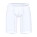 Men's solid colour knitted nylon mesh shorts on a plain background