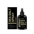 100ml bottle of sea salt and sandalwood hair styling spray with spray top.