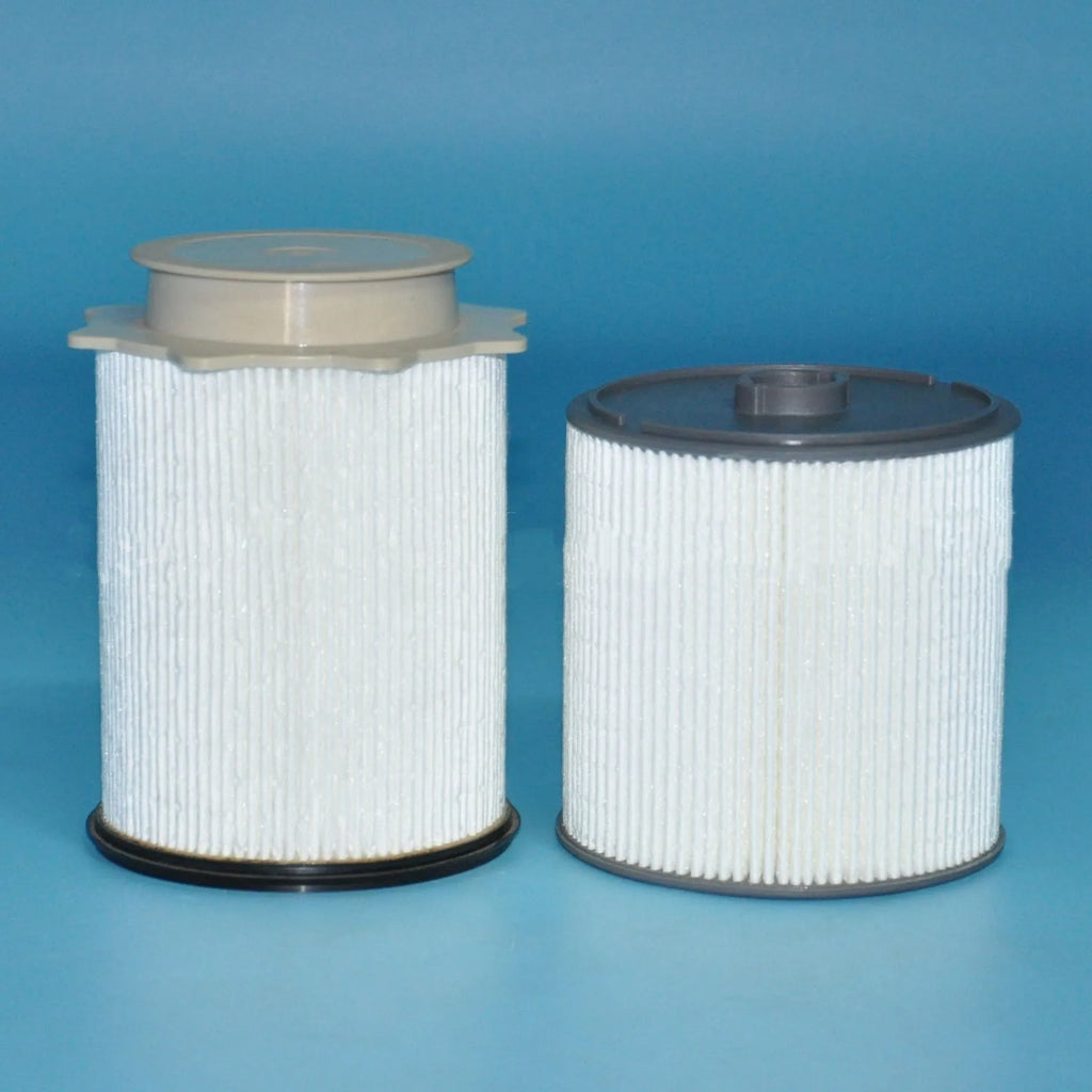 White RAM 1500-5500 fuel filter kit showing diesel filter element with nitrile rubber sealing