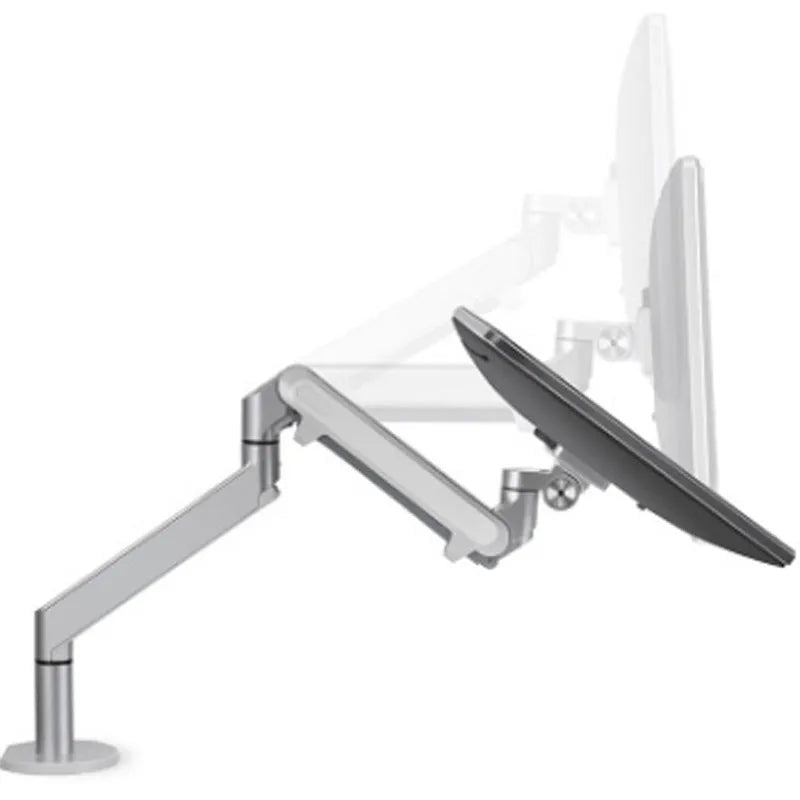 Aluminium alloy laptop air pressure arm bracket in silver and black options