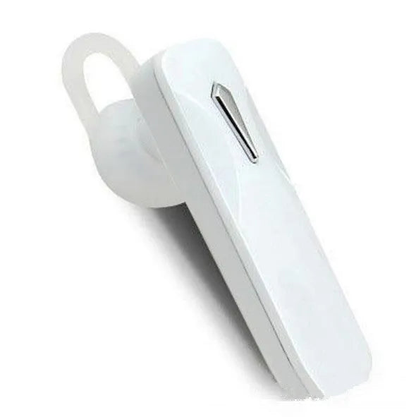M163 Bluetooth car headset showing control buttons for calls, volume, and selfie remote