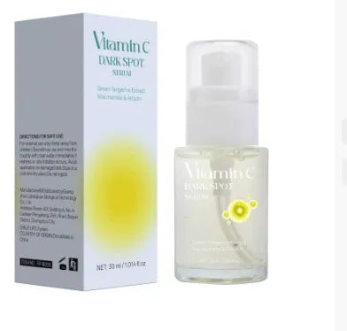 30ml Vitamin C serum bottle for dark spot removal and skin brightening