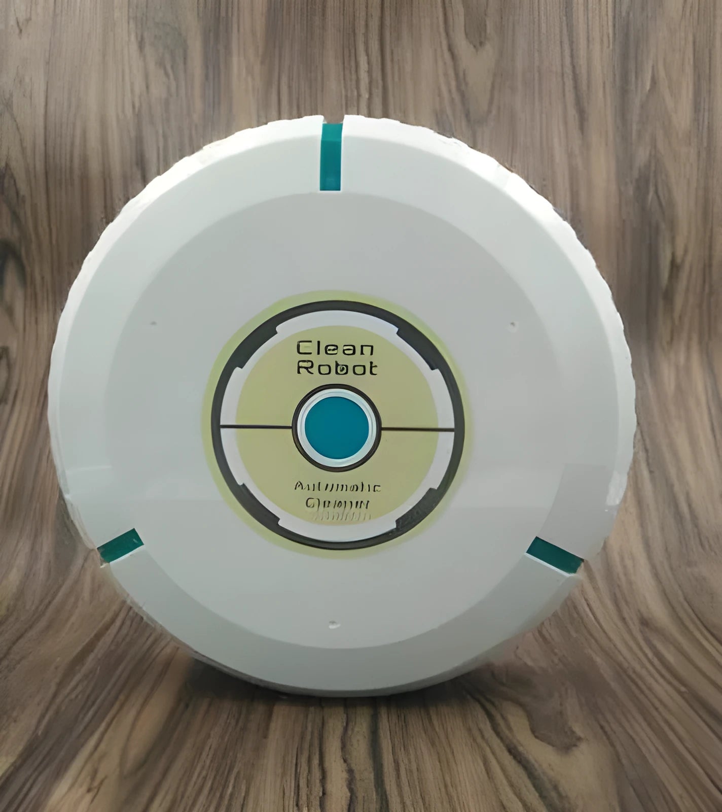 AC robot vacuum cleaner automatic sweeping machine in black or white with 23cm diameter