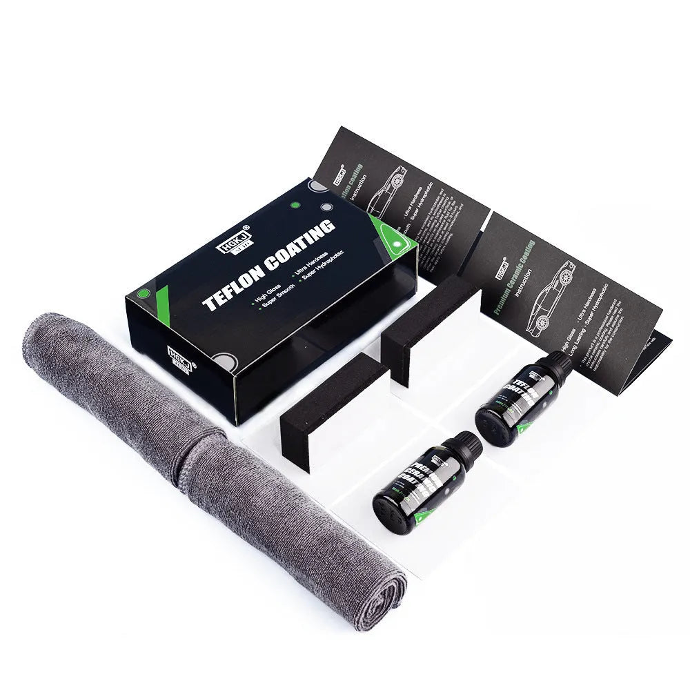 Car crystal coating paint curing kit with 30ml and 50ml ceramic coating options