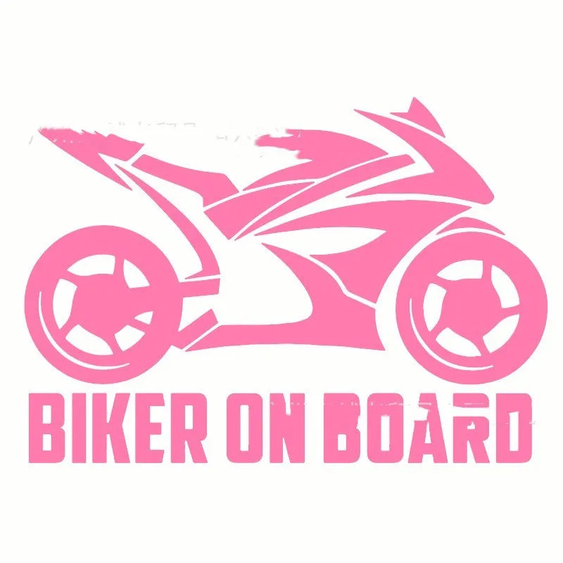 Motorcycle reflective sticker PET material available in multiple colours and sizes