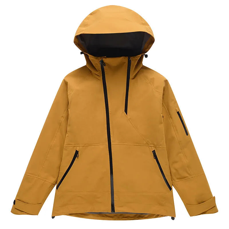 Unisex waterproof windproof ski suit for winter sports in multiple colour options