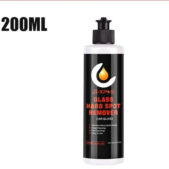 Tube of glass and car oil film remover cleaning cream in 50ml, 100ml, and 200ml size options