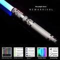 Metal laser sword with 16-colour gravity induction light handle for children aged 7-14