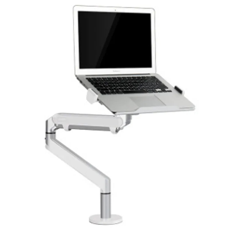 Aluminium alloy laptop air pressure arm bracket in silver and black options