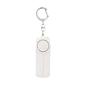 Girls personal safety alarm in multiple colours showing compact 86mm design with activation button