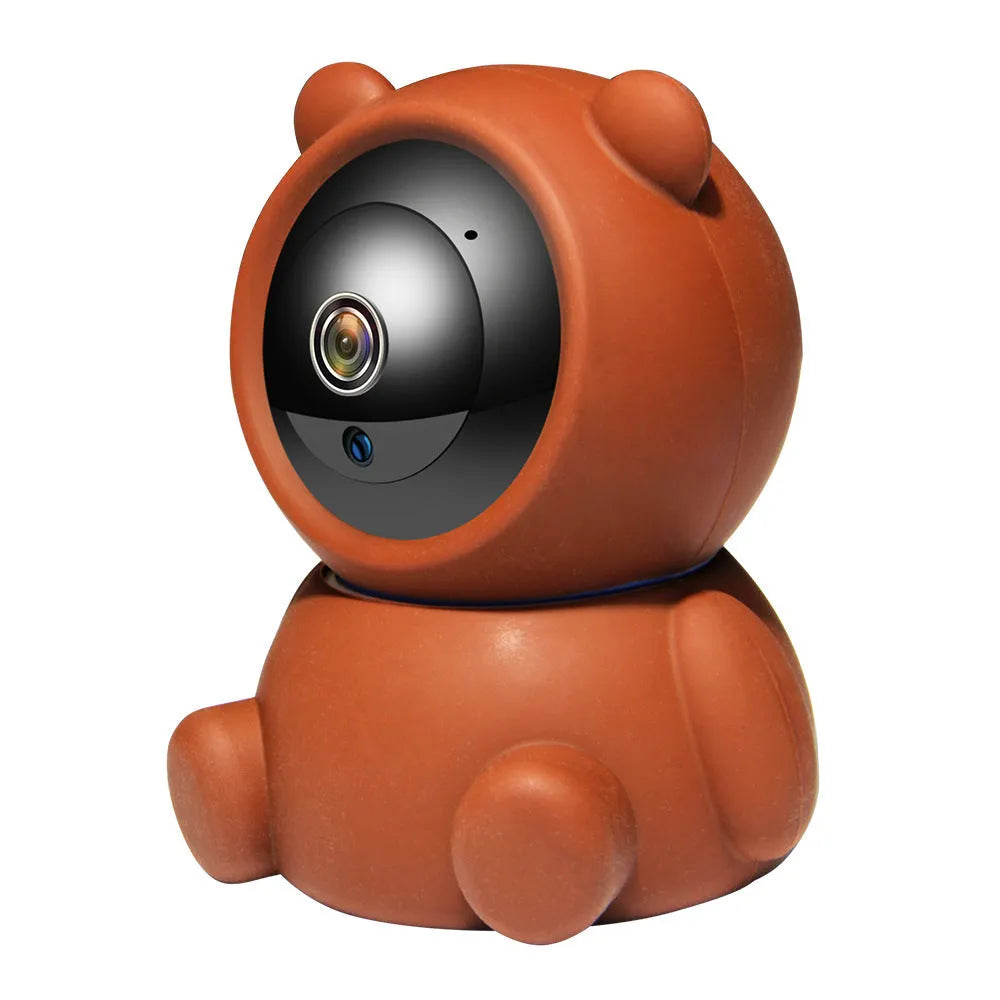 Bear 1080P WiFi security camera with infrared night vision and auto motion tracking