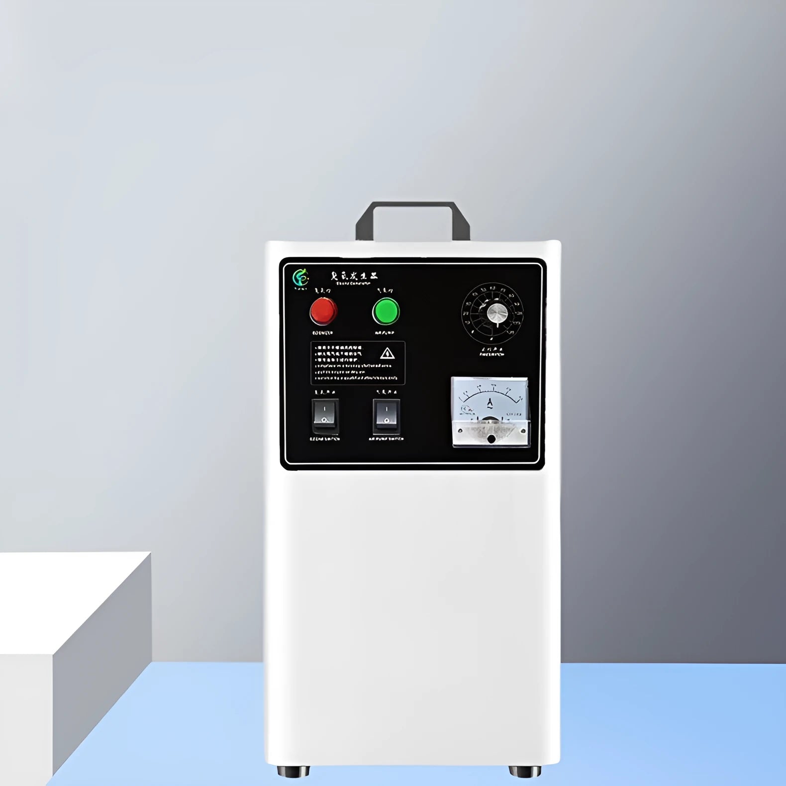 Ozone generator fruit and vegetable washer machine in stainless steel or white finish with 20g/h output