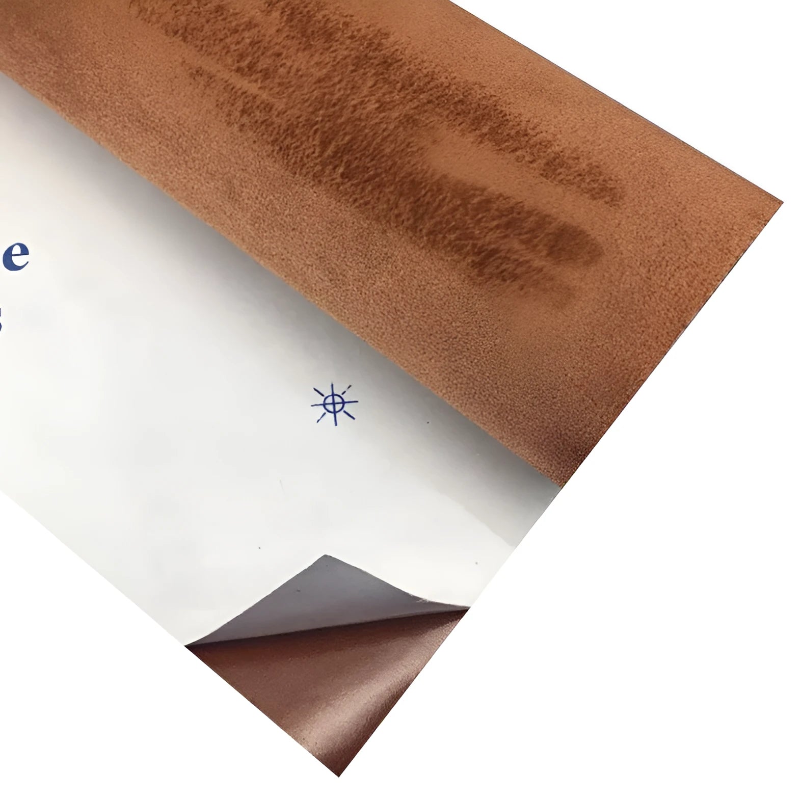 Self-adhesive elastic suede sheet in multiple colours for car interior decoration and furniture modification