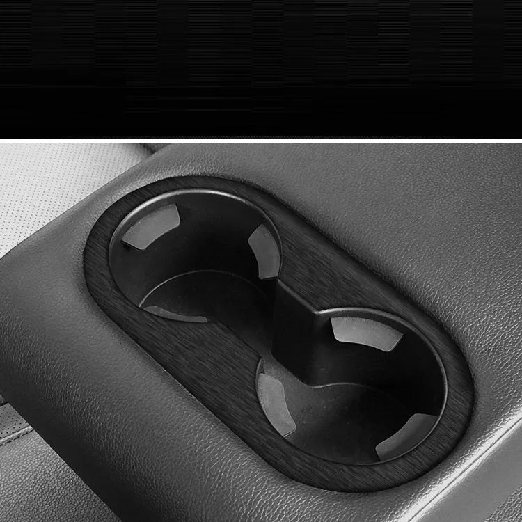 Car interior decorative adhesive film sticker kit for centre console and dashboard modification.