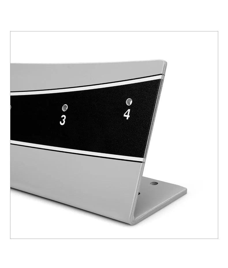 Adjustable PVC golf putter balance simulator for putting stroke training