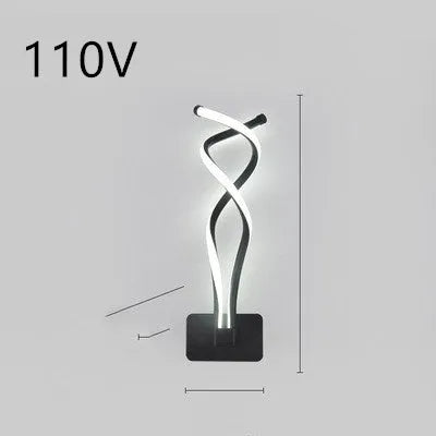 Nordic style LED wall lamp with a silicone shade mounted on a bedroom wall