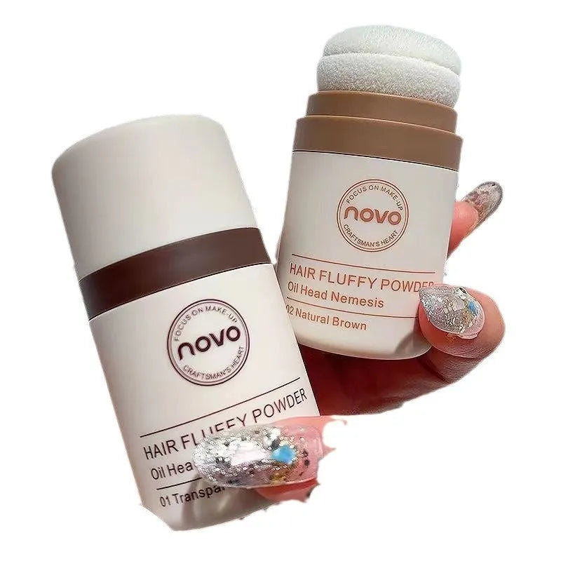 Veejaqa mattifying face powder compact in transparent, brown, and dark brown shades for oil control.