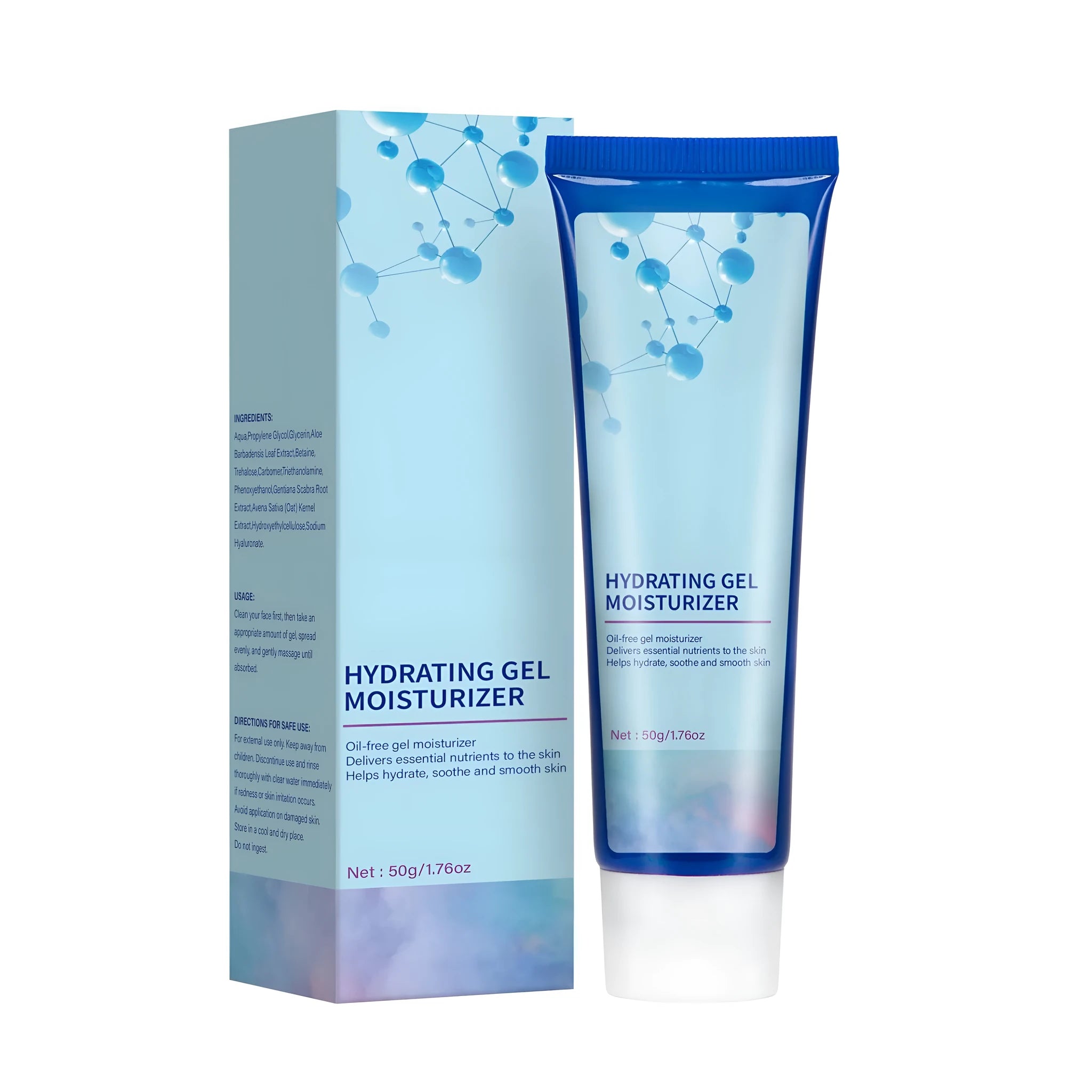 Electrolyte moisturizing gel 50g tube FP-A032 for skin hydration