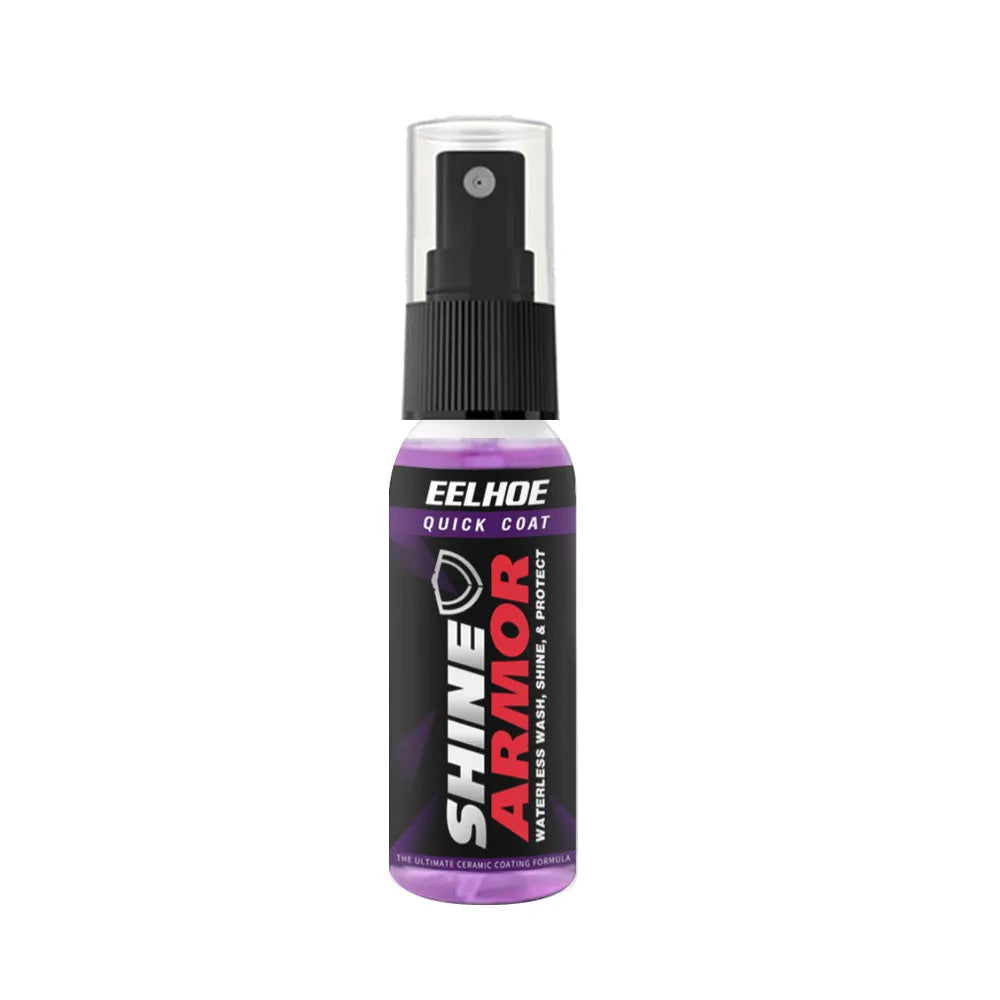 3 In 1 High Protection Fast Car Paint Spray Coating Agent in a PE bottle, 30ml and 100ml sizes