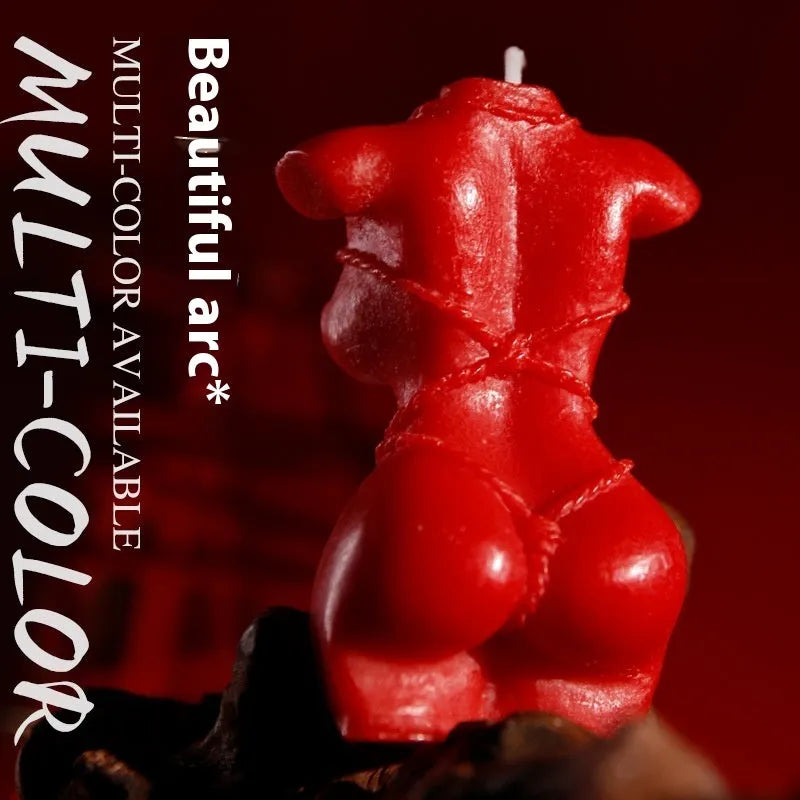 Smsexy Props low temperature soy wax candle in choice of three colours for sensual massage