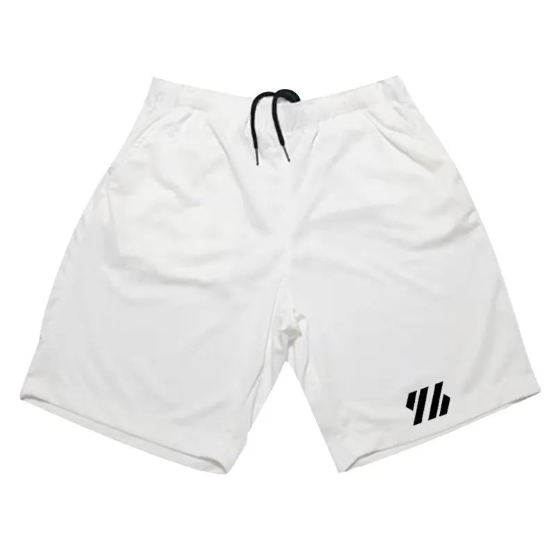 Metal silk fabric sports shorts in various colours for summer running and athletic wear