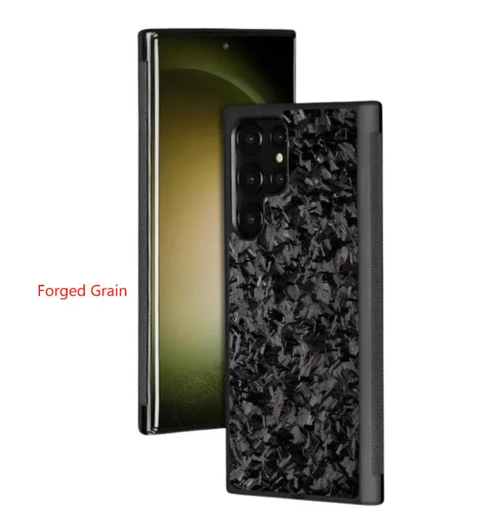 Forged carbon fibre phone case for Samsung Galaxy S20, S21, S23 FE in six colour options