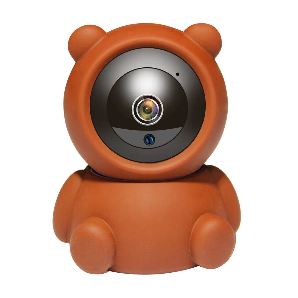 Bear 1080P WiFi security camera with infrared night vision and auto motion tracking