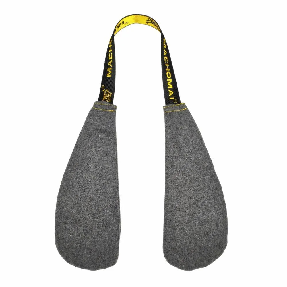 Moistureproof storage bag for boxing gloves with flannelette lining and absorbent pad in lavender scent