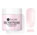 UR Sugar 30ml nail dipping powder in multiple colour options including Solution 2 and UR shades on a white background