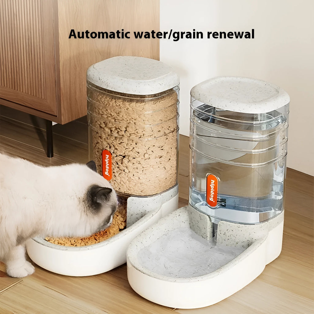 Automatic pet water fountain 3.8L second generation feeder in grey blue pink green for cats and dogs