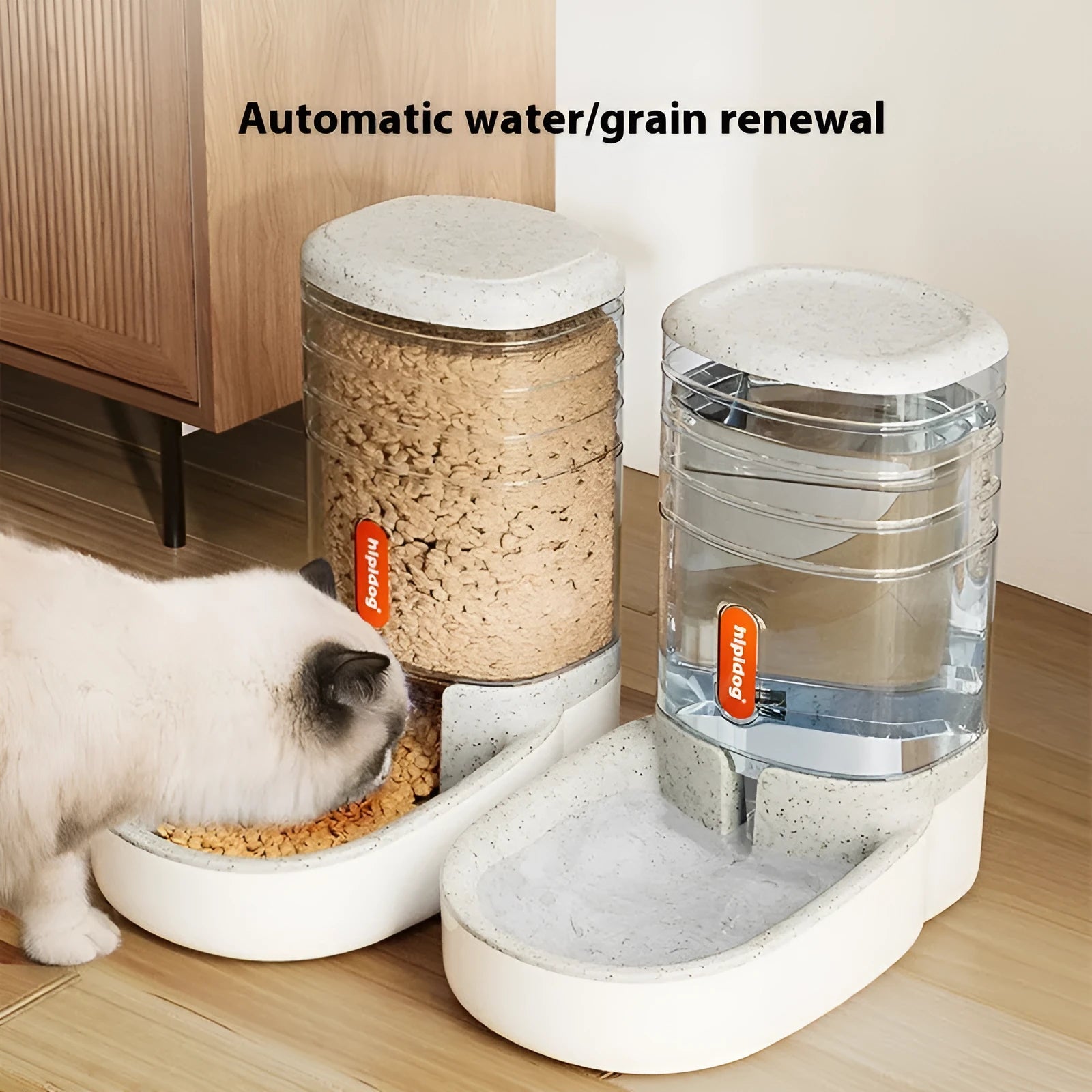 Automatic pet water fountain 3.8L second generation feeder in grey blue pink green for cats and dogs