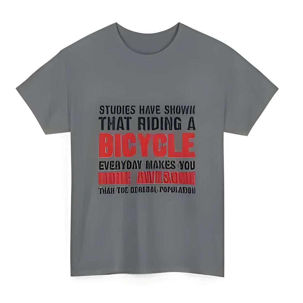 Grey women's short sleeve t-shirt with printed pattern, cotton fabric, pullover style