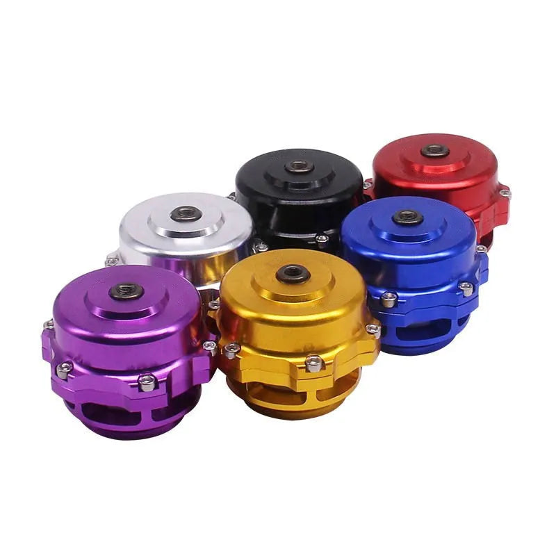 50mm diameter aluminium alloy automotive turbo blowdown valve in six colour options