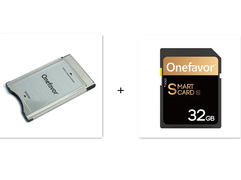 SD to PCMCIA adapter card with stainless steel housing for Mercedes-Benz vehicles
